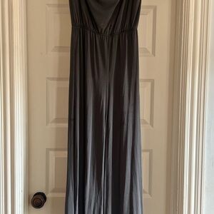 fab'rik Dark Gray Strapless Dress